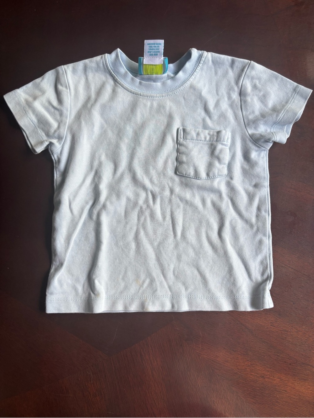 Claire & Charlie 3T light blue shirt